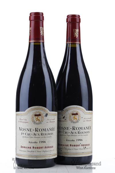 VOSNE ROMANEE AUX REIGNOTS 1996 - Robert Arnoux - 2 Bottles