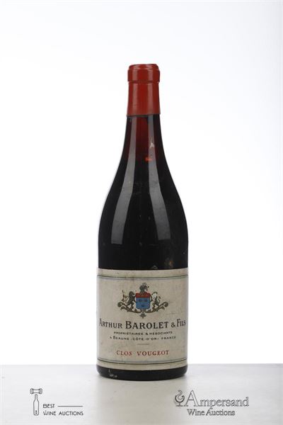 CLOS VOUGEOT 1959 - Arthur Barolet - 1 Bottle