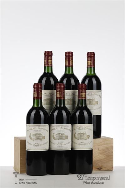 MARGAUX 1987 - Mc - 6 Bottles