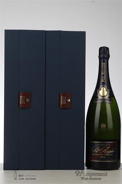 POL ROGER CUVEE SIR WINSTON CHURCHILL 2012 - Pol Roger - 2 Magnums - Oc 1