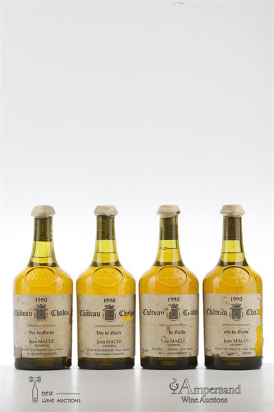 CHATEAU CHALON 1990 - Jean Macle - 4 Bottles