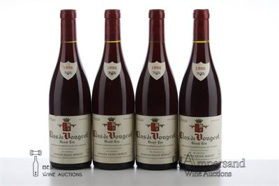 CLOS VOUGEOT 1996 - Denis Mortet - 4 Bottles