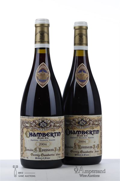CHAMBERTIN 2004 - Armand Rousseau - 2 Bottles