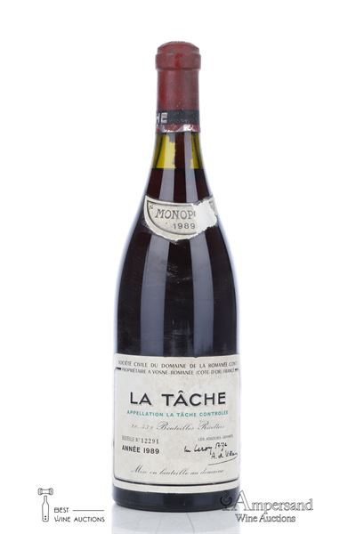 LA TACHE 1989 - Domaine de la Romanee Conti - 1 Bottle
