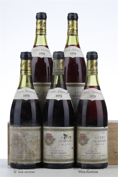 AUXEY DURESSES 1978 - Pierre Ponnelle - 5 Bottles