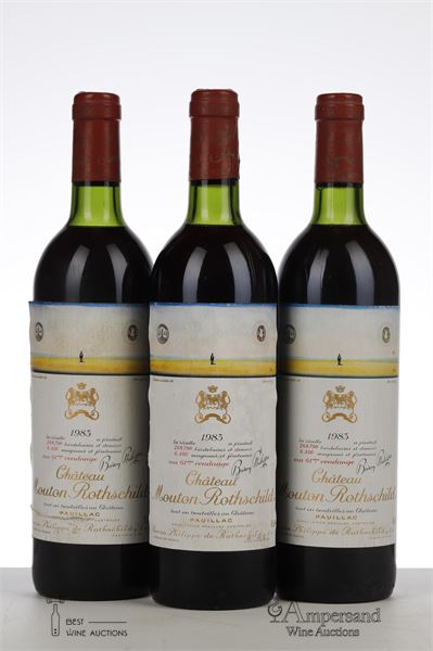 MOUTON ROTHSCHILD 1983 - Mc - 3 Bottles
