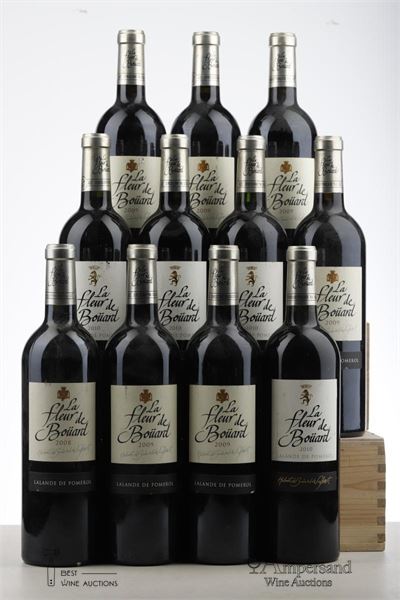 LA FLEUR DE BOUARD 1*2008 + 7*2009 + 3*2010  - M - 11 Bottles