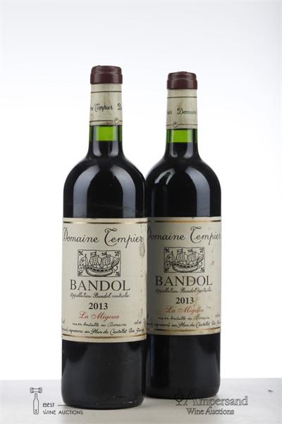 BANDOL CUVEE LA MIGOUA 2013 - Tempier - 2 Bottles