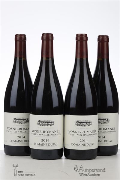 VOSNE ROMANEE AUX MALCONSORTS 2014 - Dujac - 4 Bottles