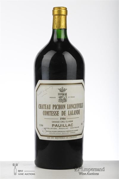 PICHON COMTESSE 1986 - Mc - 6,000Ltr