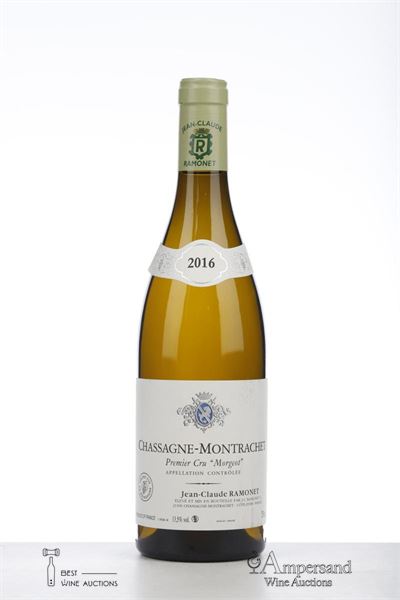 CHASSAGNE MONTRACHET BLANC MORGEOT 2016 - Ramonet - 1 Bottle