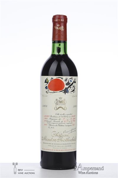 MOUTON ROTHSCHILD 1969 - Mc - Reserve du Chateau - 1 Bottle