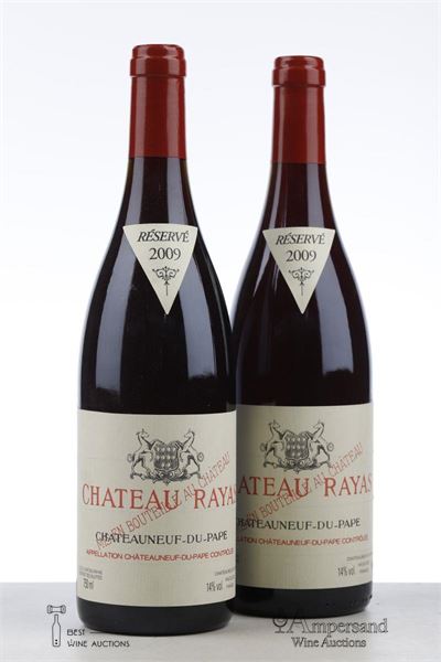 CHATEAUNEUF DU PAPE RAYAS 2009 - Reynaud - 2 Bottles