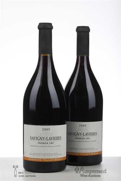 SAVIGNY LES BEAUNE LES LAVIERES 2005 - Tollot Beaut - 2 Bottles