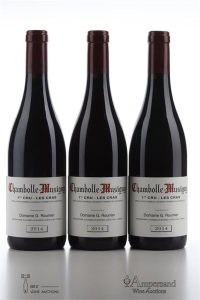CHAMBOLLE MUSIGNY LES CRAS 2014 - Georges Roumier - 3 Bottles