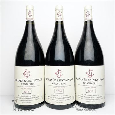 ROMANEE ST VIVANT 2014 - Jean Jacques Confuron - 3 Magnums