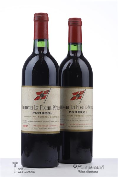 LA FLEUR PETRUS 1982 - Mc - 2 Bottles