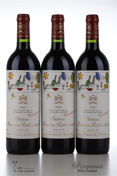 MOUTON ROTHSCHILD 1997 - 3 Bottles
