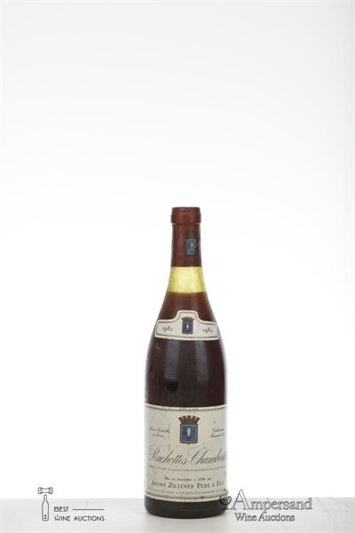 RUCHOTTES CHAMBERTIN 1982 - Andre Ziltner - 1 Bottle