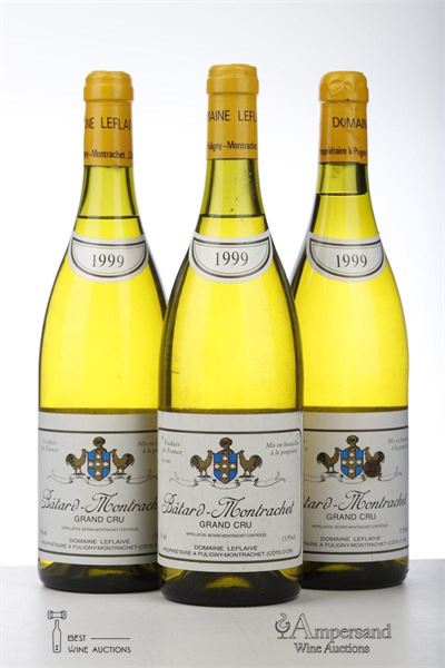 BATARD MONTRACHET 1999 - Domaine Leflaive - 3 Bottles