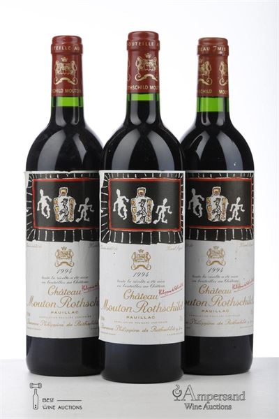 MOUTON ROTHSCHILD 1994 - Mc - 3 Bottles