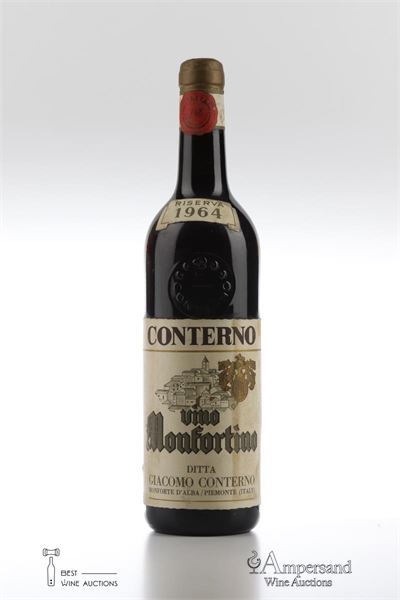 BAROLO MONFORTINO RISERVA 1964 - Giacomo Conterno  - 1 Bottle