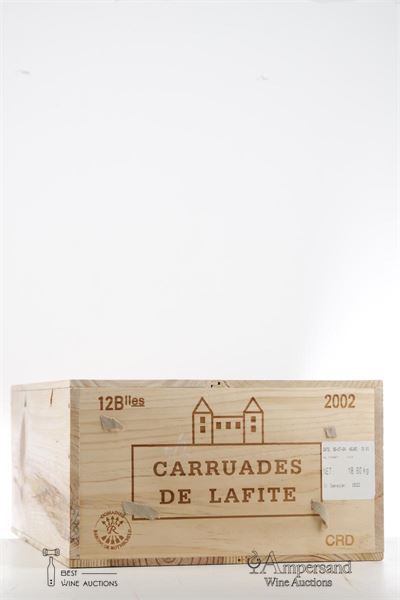 CARRUADES DE LAFITE ROTHSCHILD 2002 - Mc - 12 Bottles - Owc 12