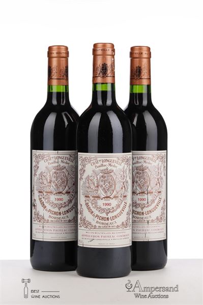PICHON BARON 1990 - Mc - 3 Bottles