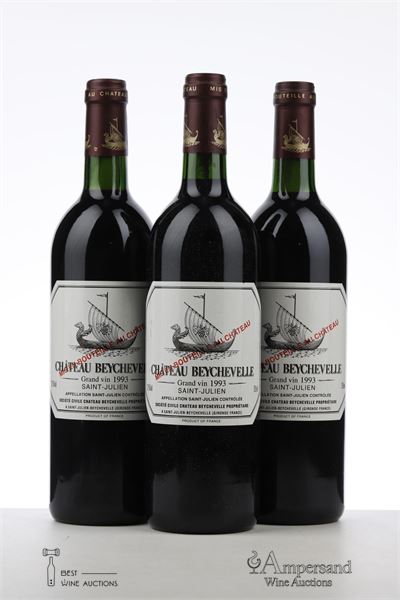 BEYCHEVELLE 1993 - Mc - 3 Bottles