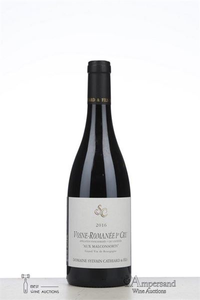 VOSNE ROMANEE AUX MALCONSORTS 2016 - Sylvain Cathiard - 1 Bottle