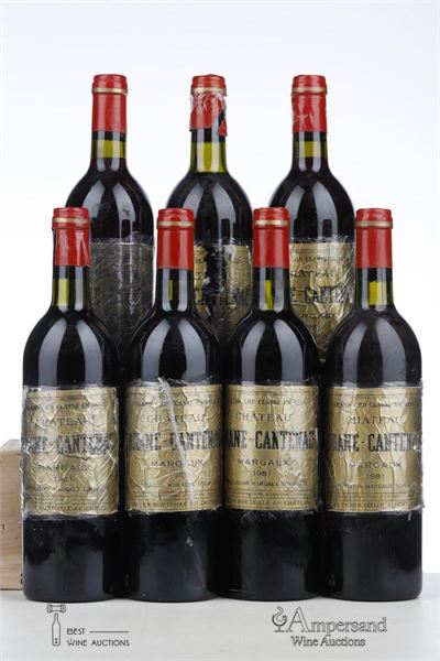 BRANE CANTENAC 1981 - Mc - 7 Bottles
