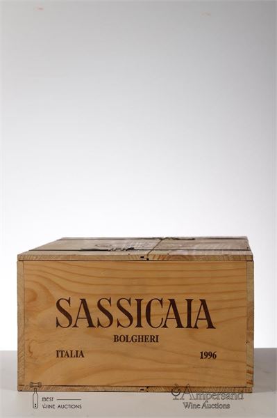 SASSICAIA 1996 - Tenuta San Guido - 12 Bottles - Owc 12