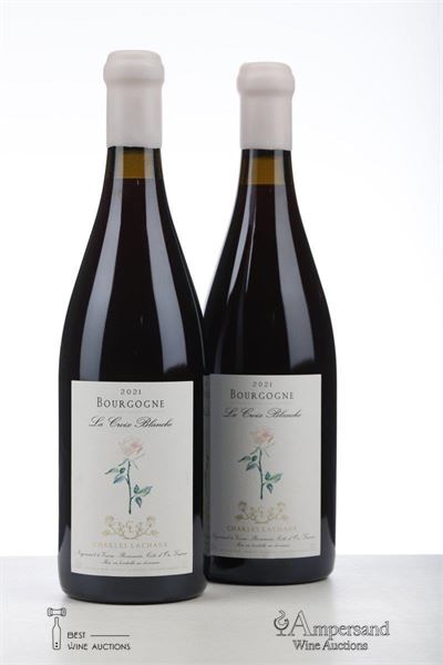 BOURGOGNE ROUGE LA CROIX BLANCHE 2021 - Charles Lachaux - 2 Bottles