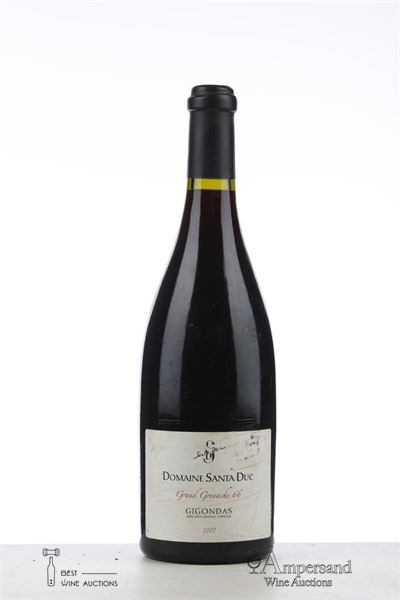 GIGONDAS GRAND GRENACHE 66 2007 - Domaine Santa Duc - 1 Bottle