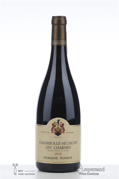 CHAMBOLLE MUSIGNY LES CHARMES 2012 - Ponsot - 1 Bottle