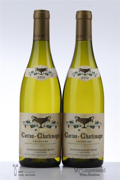 CORTON CHARLEMAGNE 2013 - Coche Dury - 2 Bottles