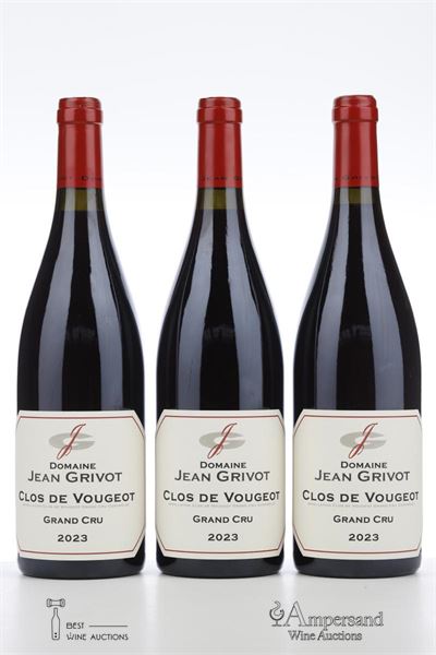CLOS DE VOUGEOT 2023 - Jean Grivot - 3 Bottles