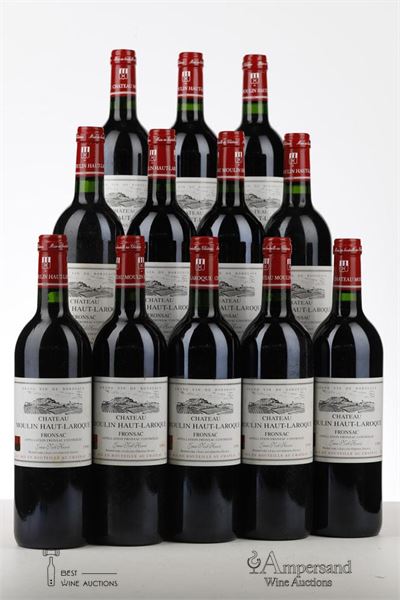 MOULIN HAUT LAROQUE 1996 - Mc - 12 Bottles - Oc 12