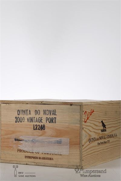 QUINTA DO NOVAL VINTAGE PORT 2000 - Noval - 6 Bottles - Owc 6