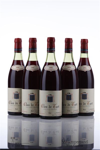 CLOS DE TART 1976 - Mommessin - 5 Bottles - Oc 1