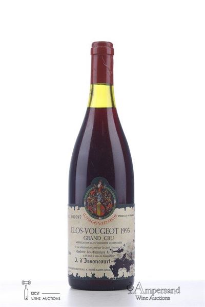CLOS VOUGEOT 1995 - J. d'Issoncourt Lorraine - Tastevinage - 1 Bottle