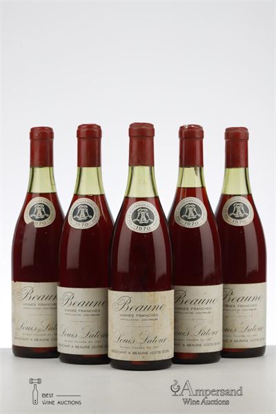 BEAUNE 1970 - Louis Latour - 5 Bottles