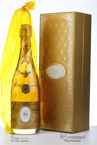 CRISTAL ROEDERER 1988 - Louis Roederer - 1 Bottle - Oc1