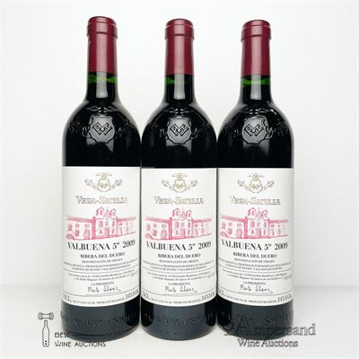 VEGA SICILIA VALBUENA 5 2009 - Vega Sicilia - 3 Bottles