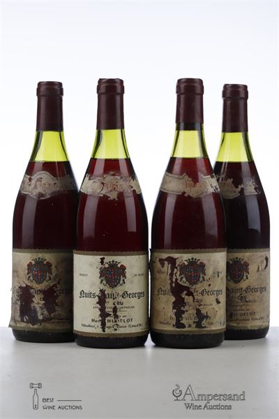 NUITS ST GEORGES 1985 - Henry Hudelot - 4 Bottles