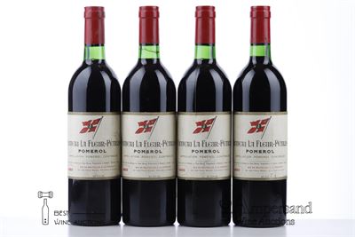LA FLEUR PETRUS 1985 - 4 Bottles