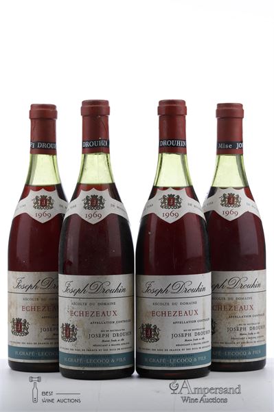 ECHEZEAUX 1969 - Joseph Drouhin - 4 Bottles
