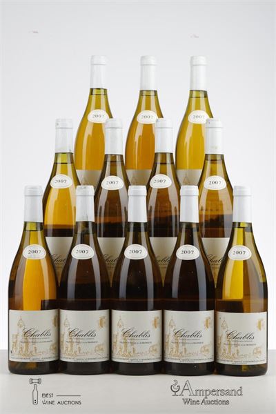 CHABLIS 2007 - Roland Lavantureux - 12 Bottles