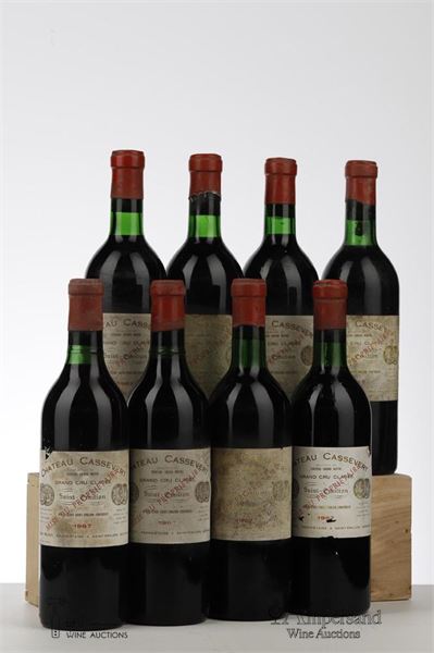 CASSEVERT 1967 - Nony - 8 Bottles