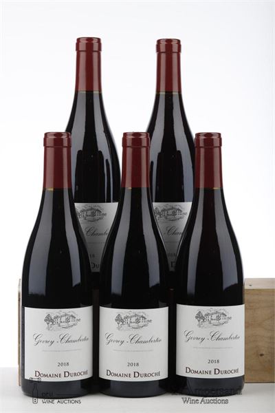 GEVREY CHAMBERTIN 2018 - Duroche - 5 Bottles